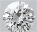 Diamante Natural 0.60 quilates, Redondo , Color H, claridad VS1 y certificado GIA