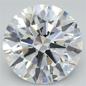 Picture of Lab Grown Diamond 6.33 Carats, Round with Ideal Cut, E Color, VVS2 Clarity and Certified by IGI