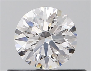 Foto Diamante Natural 0.40 quilates, Redondo , Color F, claridad SI1 y certificado GIA de