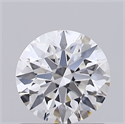 Del inventario de diamantes de laboratorio, 0.82 quilates, Redondo , Color D, claridad VVS2 y certificado IGI
