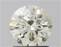 Natural Diamond 1.23 Carats, Round with Excellent Cut, J Color, VVS2 Clarity and Certified by IGI