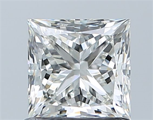 Foto Diamante Natural 1.00 quilates, Princesa , Color I, claridad VS1 y certificado GIA de