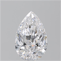 Diamante Natural 2.21 quilates, De pera , Color D, claridad SI1 y certificado GIA