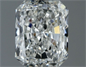 Natural Diamond 0.81 Carats, Radiant with  Cut, H Color, VS1 Clarity and Certified by GIA