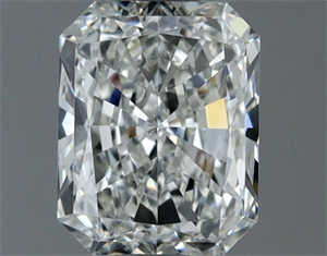 Picture of Natural Diamond 0.81 Carats, Radiant with  Cut, H Color, VS1 Clarity and Certified by GIA