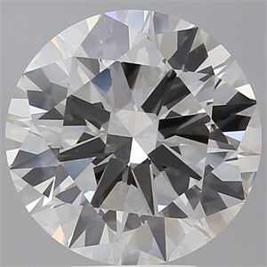 Picture of Lab Grown Diamond 6.54 Carats, Round with Excellent Cut, F Color, VS1 Clarity and Certified by IGI