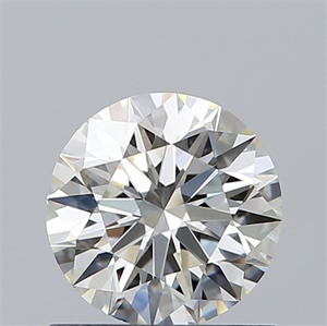 Picture of Natural Diamond 0.71 Carats, Round with Excellent Cut, J Color, VS1 Clarity and Certified by GIA