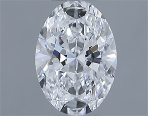 Picture of Natural Diamond 0.70 Carats, Oval with  Cut, D Color, VS2 Clarity and Certified by GIA