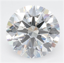 Del inventario de diamantes de laboratorio, 4.04 quilates, Redondo , Color D, claridad VVS2 y certificado GIA