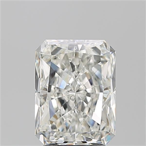 Picture of Natural Diamond 3.01 Carats, Radiant with  Cut, H Color, SI1 Clarity and Certified by GIA