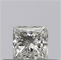 Diamante Natural 0.28 quilates, Princesa , Color F, claridad VVS2 y certificado GIA