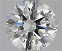 Diamante Natural 1.50 quilates, Redondo , Color G, claridad VVS2 y certificado GIA