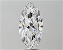 Natural Diamond 5.01 Carats, Marquise with  Cut, D Color, VS2 Clarity and Certified by GIA