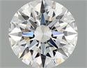 Lab Grown Diamond 1.39 Carats, Round with Ideal Cut, E Color, VS1 Clarity and Certified by IGI