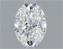 Diamante Natural 0.40 quilates, Ovalado , Color F, claridad VS1 y certificado GIA