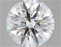 Lab Grown Diamond 3.00 Carats, Round with Excellent Cut, D Color, VVS1 Clarity and Certified by IGI