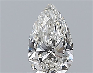 Foto Diamante Natural 0.50 quilates, De pera , Color F, claridad VS2 y certificado GIA de