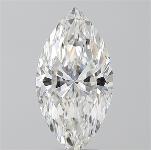 Picture of Natural Diamond 3.52 Carats, Marquise with  Cut, F Color, SI1 Clarity and Certified by GIA