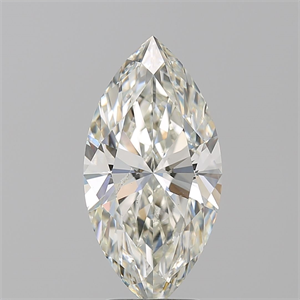 Picture of Natural Diamond 3.01 Carats, Marquise with  Cut, K Color, SI2 Clarity and Certified by GIA