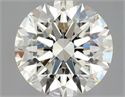 Natural Diamond 0.82 Carats, Round with Excellent Cut, K Color, VS1 Clarity and Certified by GIA