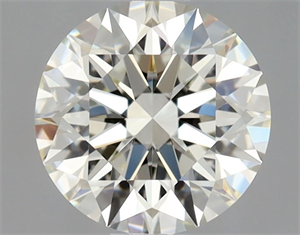 Picture of Natural Diamond 0.82 Carats, Round with Excellent Cut, K Color, VS1 Clarity and Certified by GIA