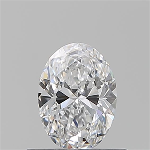 Picture of Natural Diamond 0.50 Carats, Oval with  Cut, D Color, VS1 Clarity and Certified by GIA