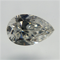 Diamante Natural 0.21 quilates, De pera , Color G, claridad VS2 y certificado GIA