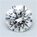 Diamante Natural 1.71 quilates, Redondo , Color D, claridad VS2 y certificado GIA