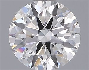 Picture of Lab Grown Diamond 0.98 Carats, Round with Ideal Cut, D Color, VVS2 Clarity and Certified by IGI