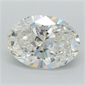 Diamante Natural 2.01 quilates, Ovalado , Color G, claridad SI2 y certificado GIA