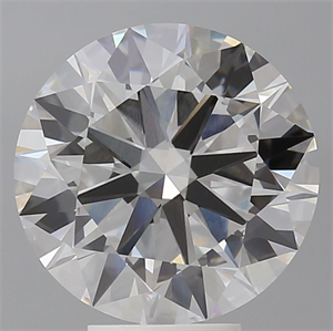 Picture of Lab Grown Diamond 6.03 Carats, Round with Excellent Cut, E Color, VVS2 Clarity and Certified by IGI