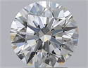 Natural Diamond 2.01 Carats, Round with Excellent Cut, G Color, IF Clarity and Certified by GIA