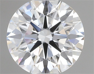 Picture of Lab Grown Diamond 1.00 Carats, Round with Ideal Cut, D Color, VVS2 Clarity and Certified by IGI