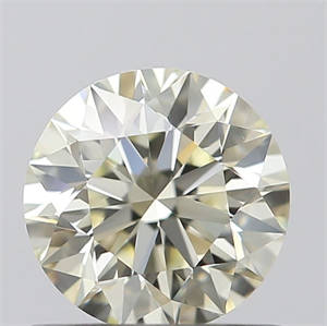 Picture of Natural Diamond 0.70 Carats, Round with Excellent Cut, M Color, VVS1 Clarity and Certified by IGI