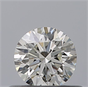 Diamante Natural 0.40 quilates, Redondo , Color G, claridad IF y certificado IGI