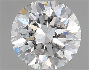 Picture of Natural Diamond 0.70 Carats, Round with Very Good Cut, D Color, I1 Clarity and Certified by GIA