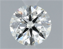 Diamante Natural 0.50 quilates, Redondo , Color K, claridad VVS1 y certificado GIA