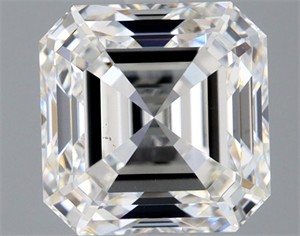 Picture of Natural Diamond 2.23 Carats, Asscher with  Cut, G Color, VS2 Clarity and Certified by GIA
