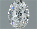 Diamante Natural 0.50 quilates, Ovalado , Color F, claridad SI2 y certificado GIA