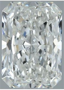 Picture of Natural Diamond 2.01 Carats, Radiant with  Cut, H Color, SI2 Clarity and Certified by GIA