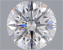 Del inventario de diamantes de laboratorio, 1.28 quilates, Redondo , Color F, claridad VVS1 y certificado IGI