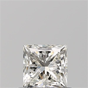 Picture of Natural Diamond 0.70 Carats, Princess with  Cut, J Color, VVS2 Clarity and Certified by GIA