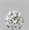Natural Diamond 1.01 Carats, Round with Excellent Cut, I Color, SI2 Clarity and Certified by GIA