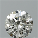 Diamante Natural 0.43 quilates, Redondo , Color I, claridad VVS2 y certificado IGI