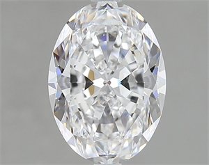 Picture of Natural Diamond 2.01 Carats, Oval with  Cut, D Color, VS2 Clarity and Certified by GIA