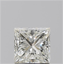 Diamante Natural 1.21 quilates, Princesa , Color J, claridad SI1 y certificado GIA