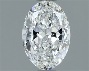 Foto Diamante Natural 1.00 quilates, Ovalado , Color F, claridad VS2 y certificado GIA de