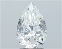 Diamante Natural 2.02 quilates, De pera , Color F, claridad SI1 y certificado GIA