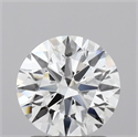 Lab Grown Diamond 1.43 Carats, Round with Ideal Cut, D Color, VVS2 Clarity and Certified by IGI
