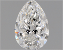 Natural Diamond 0.41 Carats, Pear with  Cut, E Color, VVS1 Clarity and Certified by GIA